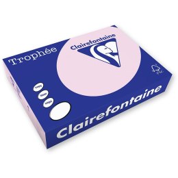 Papier kolorowy Trophee kolorowy A4 - różowy intensywny 80g (xca41771)