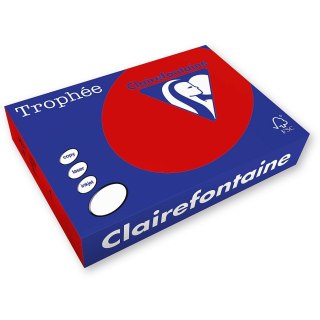 Papier kolorowy kolorowy A4 wiśniowy 500k. 80g Trophee (xca41782)