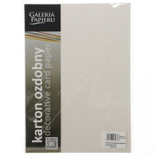 Papier ozdobny (wizytówkowy) nature A4 beżowy 220g Galeria Papieru (204716)