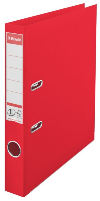 Segregator dźwigniowy No.1 Power Vivida A4 50mm czerwony Esselte (624072)