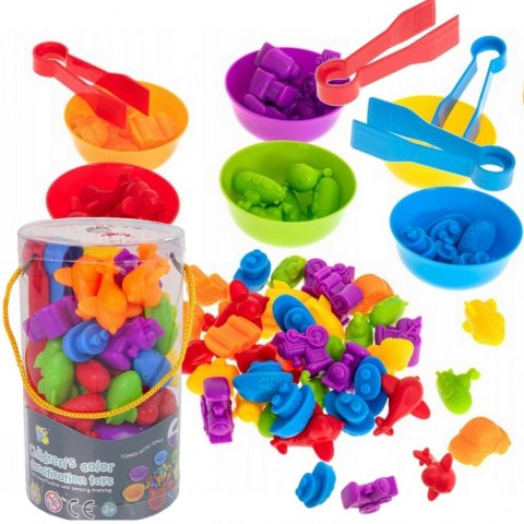 Gra edukacyjna pojazdy do nauki kolorów Norimpex (NO-1007725)