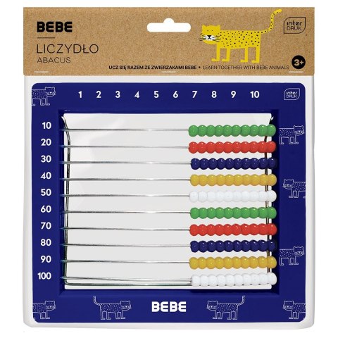 Liczydło plastik BB KIDS plastikowe 10- rzędowe Noster (5902277331199)