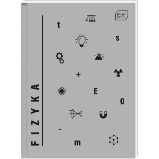 Brulion tematyczny 5902277332400 A5 80k. 70g krata Interdruk (FIZYKA)