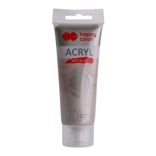 Farba akrylowa różowe złoto metalik kolor: różowy metaliczny 75ml Happy Color (HA 7370 0075-121)