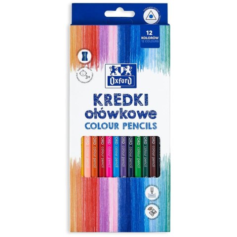 Kredki ołówkowe 12 kol. Oxford (400174524)