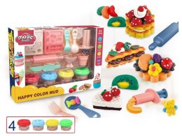 Masa plastyczna dla dzieci Bigtoys cukiernia - mix (BPLA4708)
