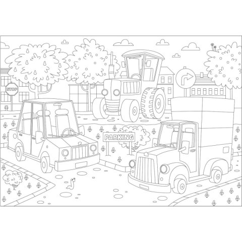 Kolorowanka podłogowa Beniamin (110628)