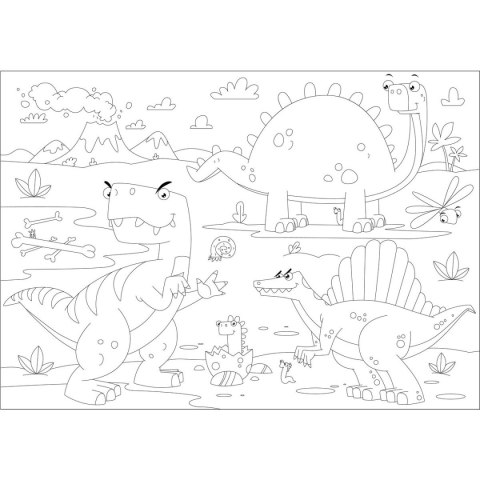 Kolorowanka podłogowa Beniamin (110628)