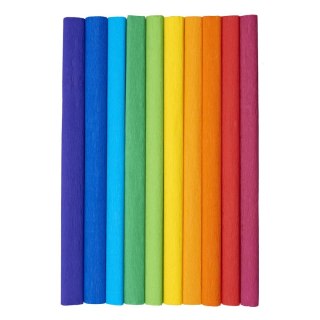 Bibuła marszczona tęcza mix mix 2000mm x 500mm TOP-2000 (400153931)