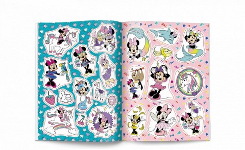 Książka dla dzieci Minnie Naklejam i Koloruję Ameet (NAK 9114)