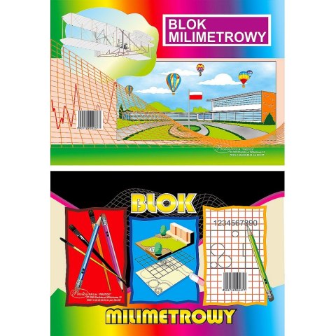 Blok milimetrowy A4 20k Protos