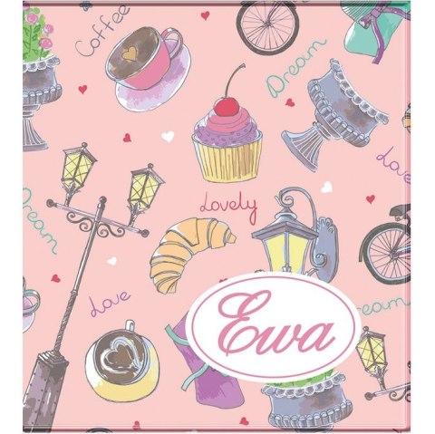 Kalendarz książkowy (terminarz) EWA IMPRESS kieszonkowy 71mm x 81mm Telegraph