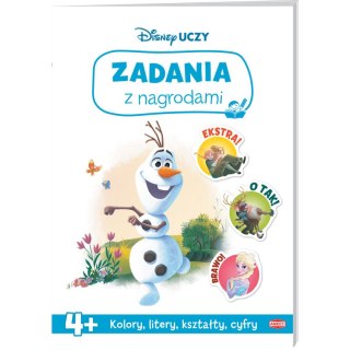 Książka dla dzieci Kraina lodu. Zadania z nagrodami Ameet