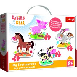Puzzle puzzle baby classic Na farmie 18 el. Trefl (36127)