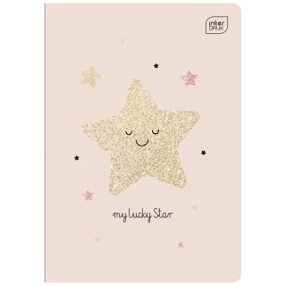 Zeszyt GLITTER A5 16k. 70g linia Interdruk (ZE16K=GLI)