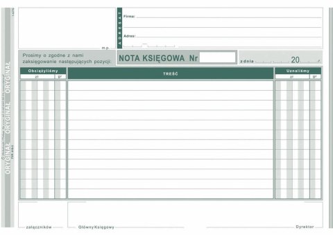 Druk samokopiujący S o/1k A5 80k. Michalczyk i Prokop (416-3)