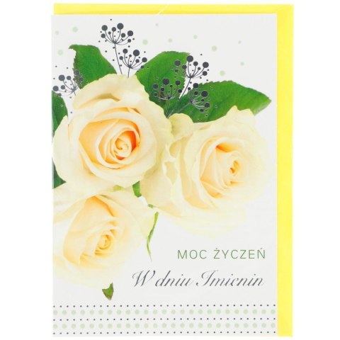 Kartka składana imieniny Extra B6 Pol-mak (b6x)