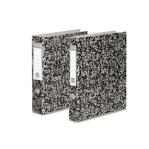 Segregator dźwigniowy A4 75mm marmurek VauPe (020/98)