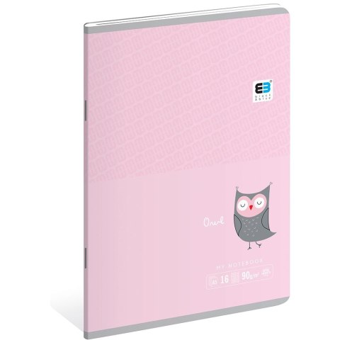 Zeszyt B&B KIDS PASTEL A5 16k. krata Interdruk (ZE16#B&BP)