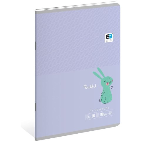 Zeszyt B&B KIDS PASTEL A5 16k. krata Interdruk (ZE16#B&BP)