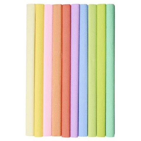 Bibuła marszczona pastel mix 500mm x 2000mm TOP-2000 (400153932)