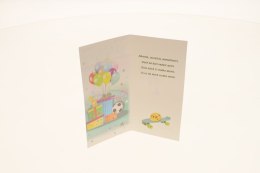 Kartka składana Top Graphic Lux Urodziny dzieci DL (DLXO)