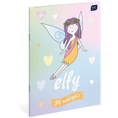 Kolorowanka Oastelowe A4 16 z naklejkami Interdruk (5902277312105)