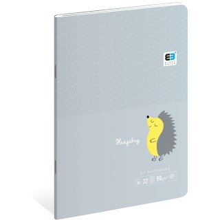 Zeszyt Black & Blue pastel A5 32k. 90g krata Interdruk (ZE32#BBP)