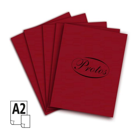 Brystol A2 bordowy 20k [mm:] 430x610 Protos
