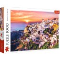 Puzzle ZACHÓD SŁOŃCA NAD SANTORINI 1000 el. Trefl (10435)