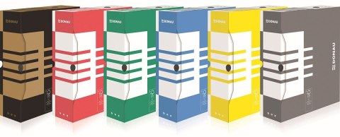 Pudło archiwizacyjne A4 niebieski tektura [mm:] 100x340x 297 Donau (7661301FSC-10)