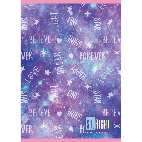 Zeszyt ST RIGHT MIX DZ A5 32k. KRATKA Unipap