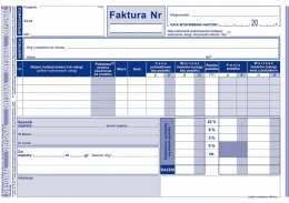 Druk samokopiujący Michalczyk i Prokop Faktura VAT A5 80k. (103-3E)