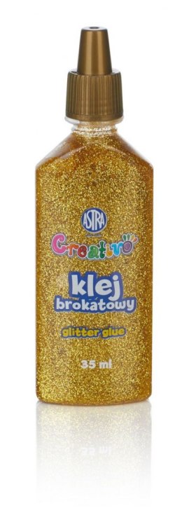 Klej w tubie Astra Creativo brokatowy złoty srebrny 35ml (332118001)