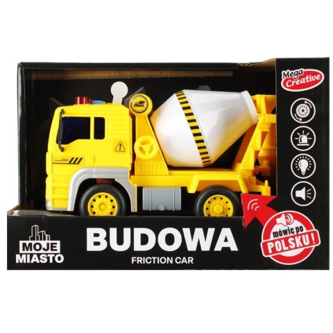 Ciężarówka budowlana mix światło i dźwięk Mega Creative (522134)