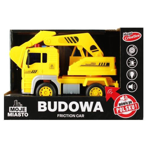 Ciężarówka budowlana mix światło i dźwięk Mega Creative (522134)