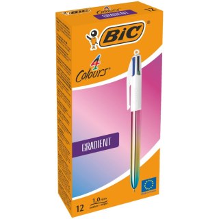 Długopis wielofunkcyjny 4 Colours Gradient wkład mix 1,0mm Bic (511034)