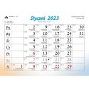 Kalendarz ścienny Pejzaże Polski Lucrum rodzinny 2023 280mm x 200mm (WL03)