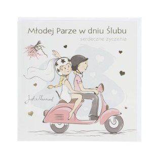 Kartka składana Ślub kw Pol-mak (KW)