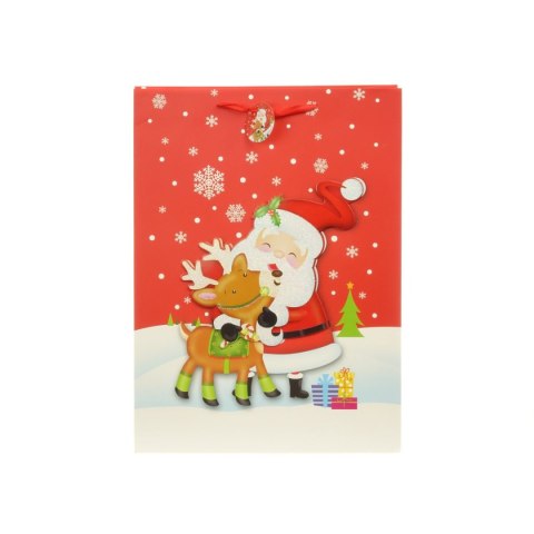 Torba prezentowa z motywem świątecznym [mm:] 410x300x 120 Adar (543355)