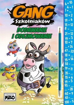 Książeczka edukacyjna Niko Gang Szkolniaków. Dodawanie i odejmowanie