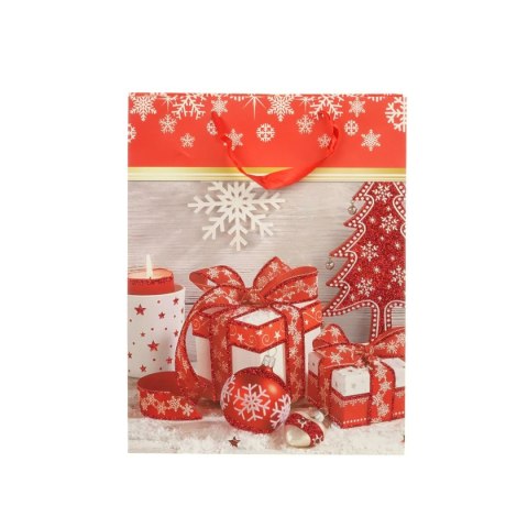 Torba prezentowa z motywem świątecznym [mm:] 410x300x 120 Adar (543423)