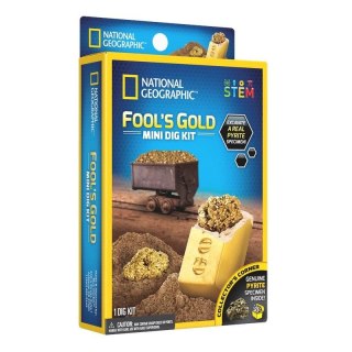 Zestaw kreatywny National Geographic wydobądź złoto głupca Orbico Sp. Z O.o. (1015004182)
