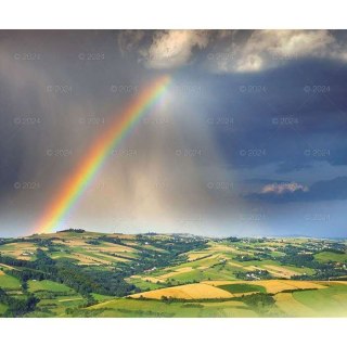 Kalendarz ścienny MAGICZNA POLSKA 13-planszowe 2024 320mm x 470mm Lucrum (RW02)