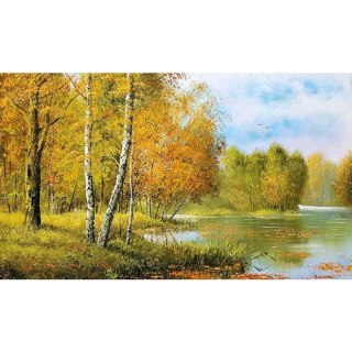 Kalendarz ścienny notatnikowy 2024 IMPRESJA POLSKIE 220mm x 490mm Lucrum (WN01)