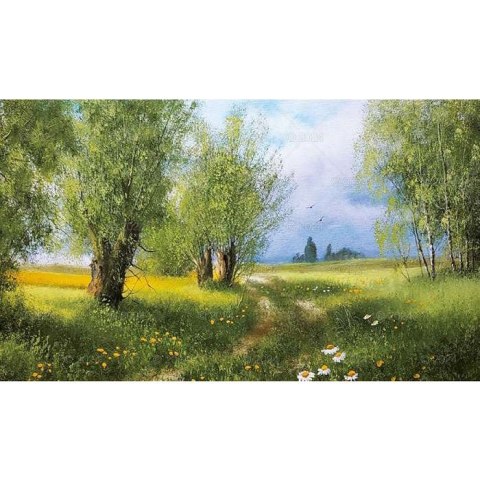 Kalendarz ścienny notatnikowy 2024 IMPRESJA POLSKIE 220mm x 490mm Lucrum (WN01)