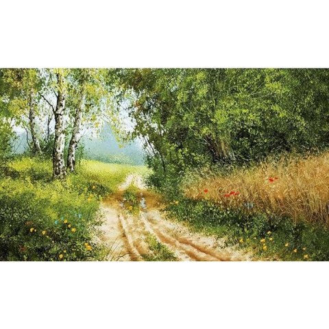 Kalendarz ścienny notatnikowy 2024 IMPRESJA POLSKIE 220mm x 490mm Lucrum (WN01)