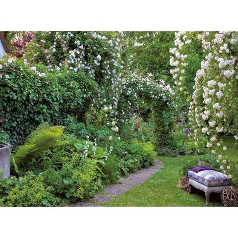 Kalendarz ścienny OGRODY RAJSKIE 13-planszowe 2024 320mm x 470mm Lucrum (RW11)