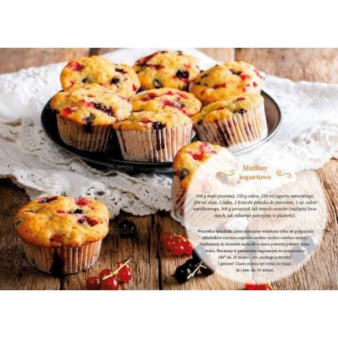 Kalendarz ścienny notatnikowy 2024 SŁODKIE CHWILE 220mm x 490mm Lucrum (WN03)