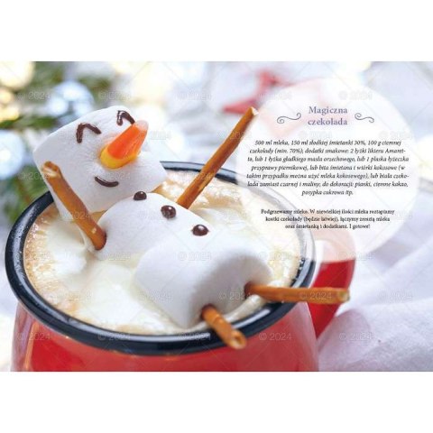 Kalendarz ścienny notatnikowy 2024 SŁODKIE CHWILE 220mm x 490mm Lucrum (WN03)